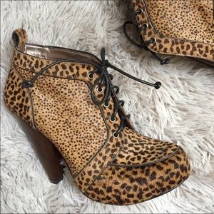 Animal Print booties
